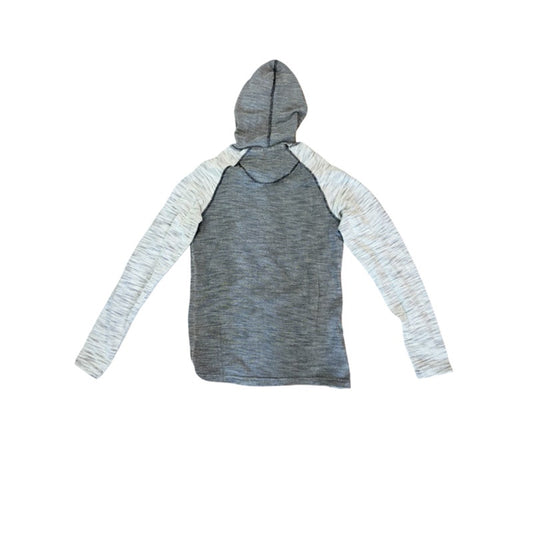 Free Planet Boys Medium Gray Space Dye Pullover Hoodie Kangaroo Pocket