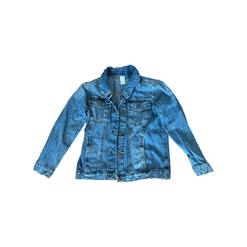 Carter's Kids Denim Jacket Size 12 Blue Jean Jacket 100% Cotton