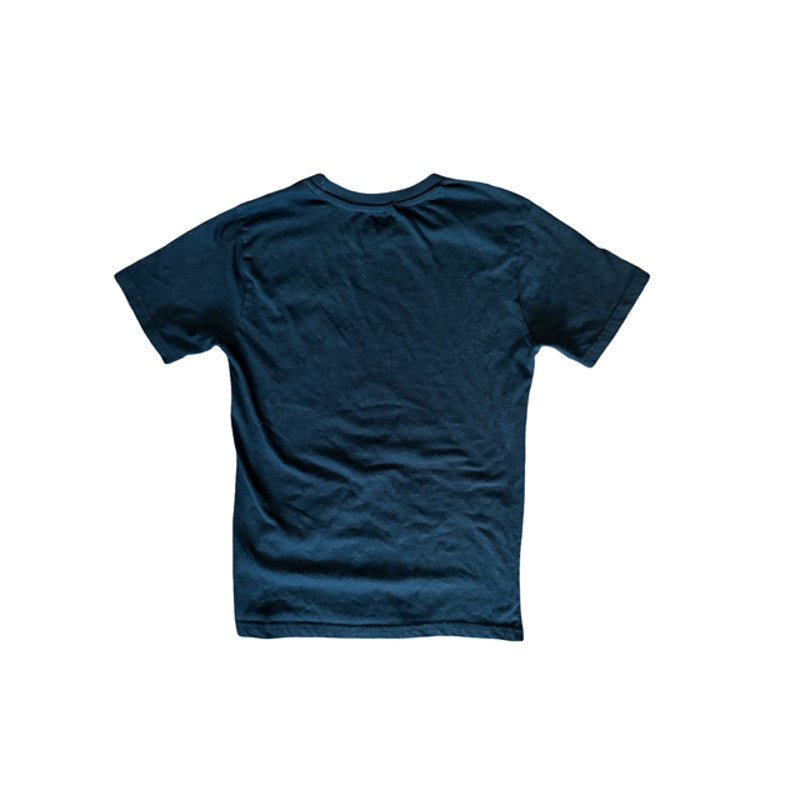 New Balance Boys T-Shirt Size Large 14/16 Black Logo Athletic Tee